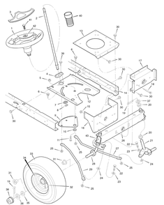 Part Location Diagram of MU090594MA Briggs and Stratton Tire